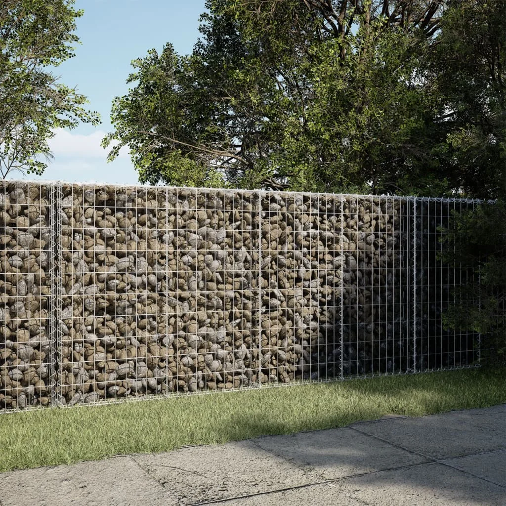 Gabiónový kôš s krytom 250x100x100 cm pozinkované železo