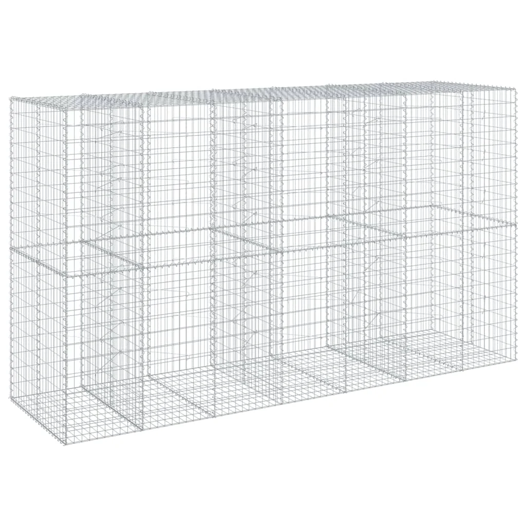 Gabiónový kôš s krytom 350x100x200 cm pozinkované železo