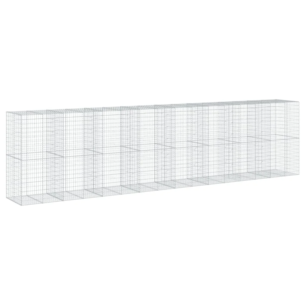 Gabiónový kôš s krytom 800x100x200 cm pozinkované železo