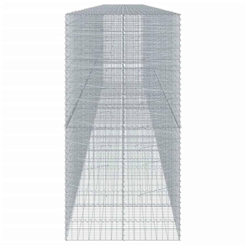 Gabiónový kôš s krytom 1100x100x200 cm pozinkované železo