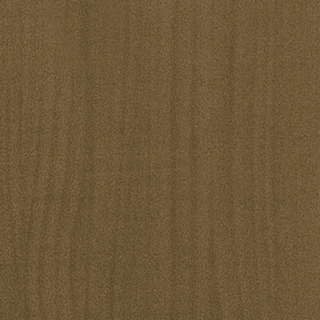 Záhradný kvetináč medovo-hnedý 70x70x70 cm borovicový masív