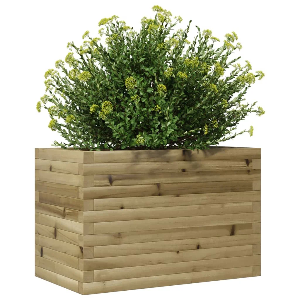 Záhradný kvetináč 70x40x45,5 cm impregnovaná borovica