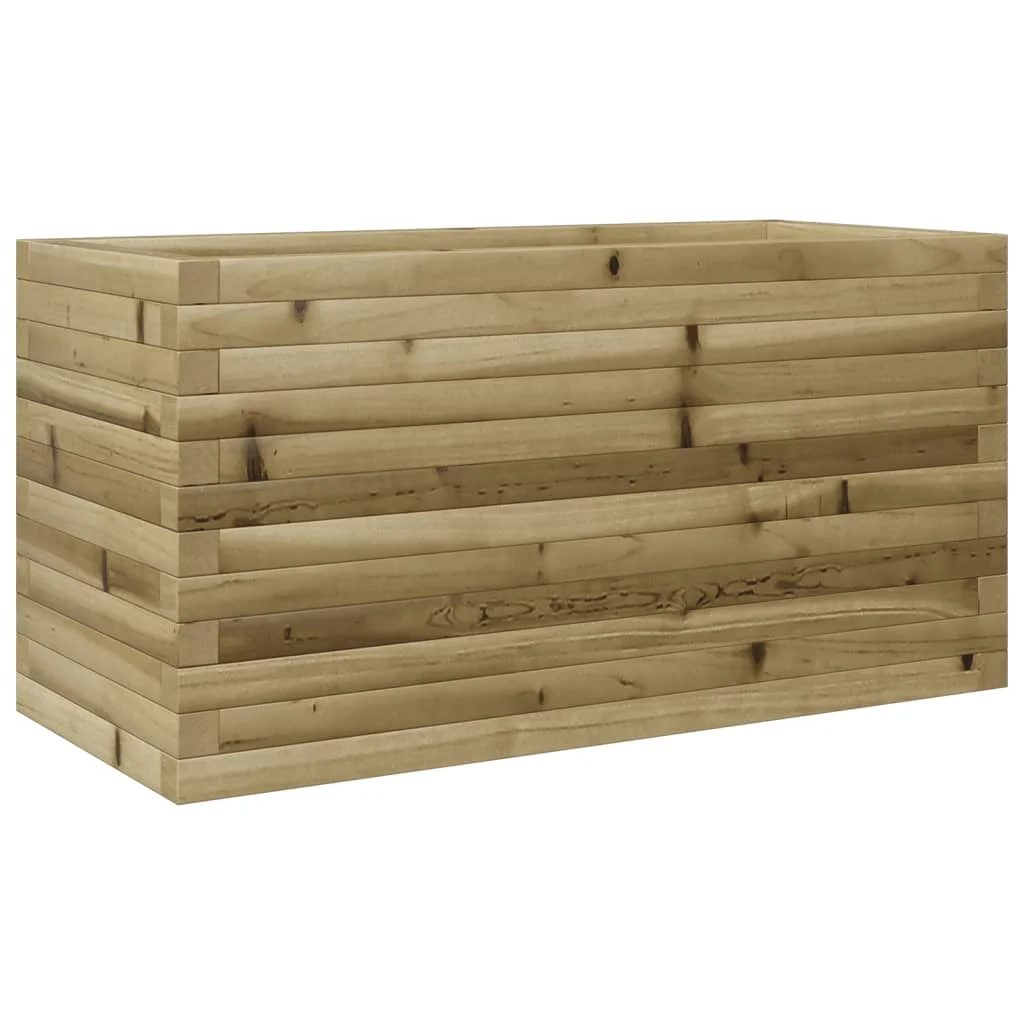 Záhradný kvetináč 90x40x45,5 cm impregnovaná borovica