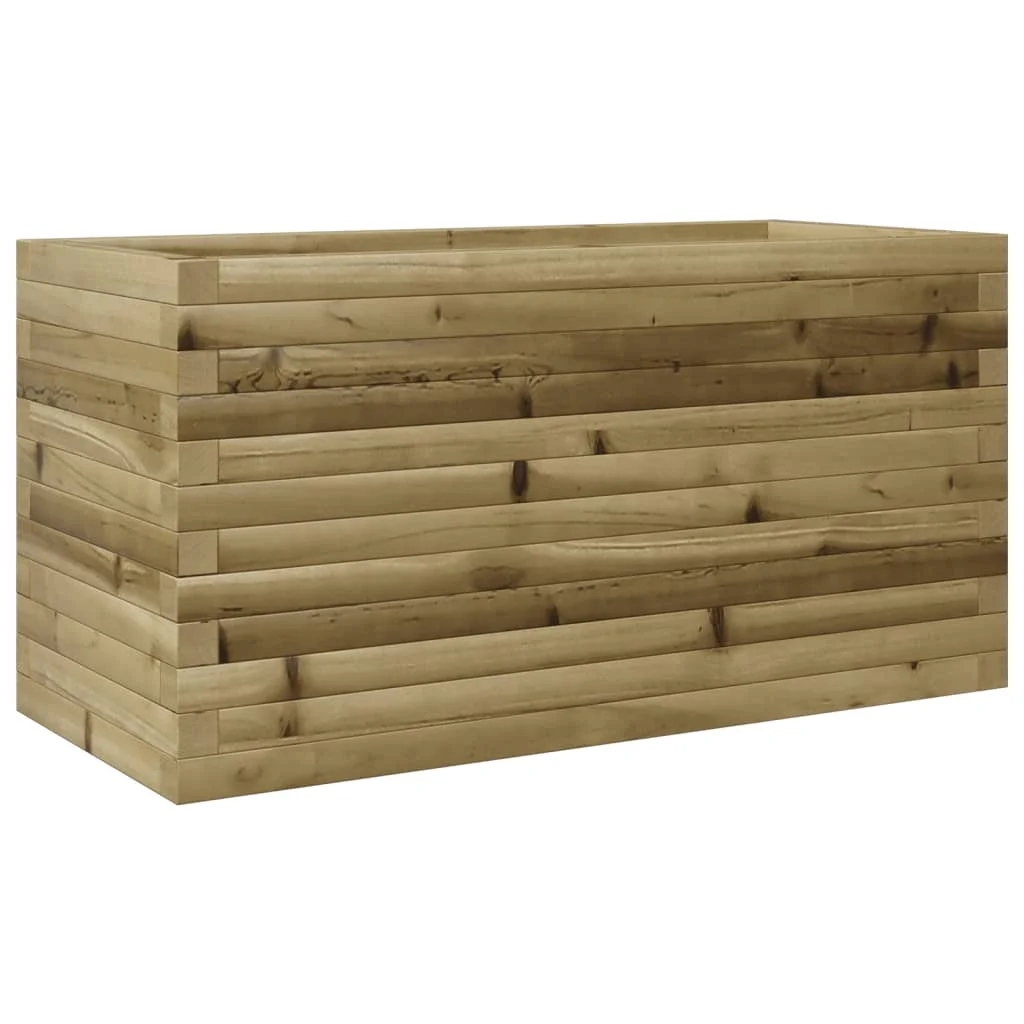 Záhradný kvetináč 90x40x45,5 cm impregnovaná borovica