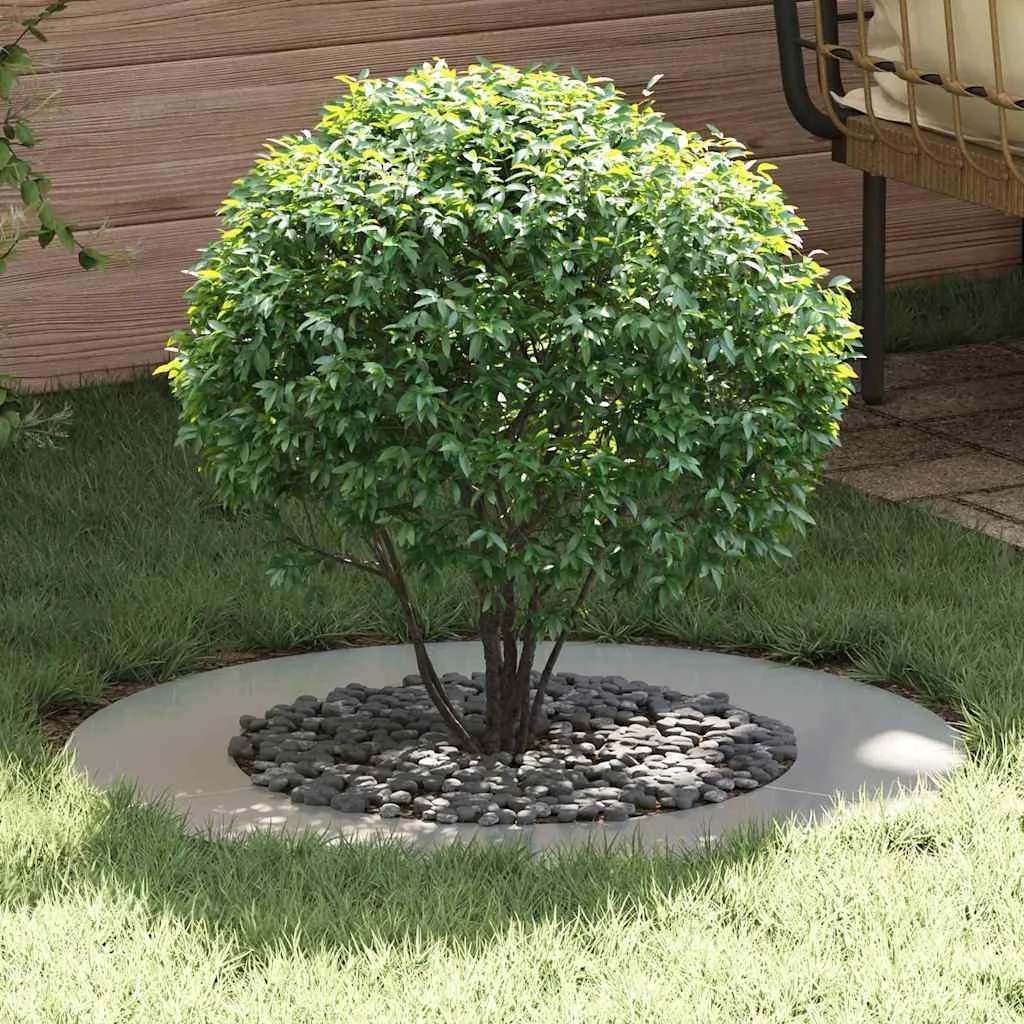 vhodný pre plochý stromový krúžok Strieborná Ø50 / 80 cm