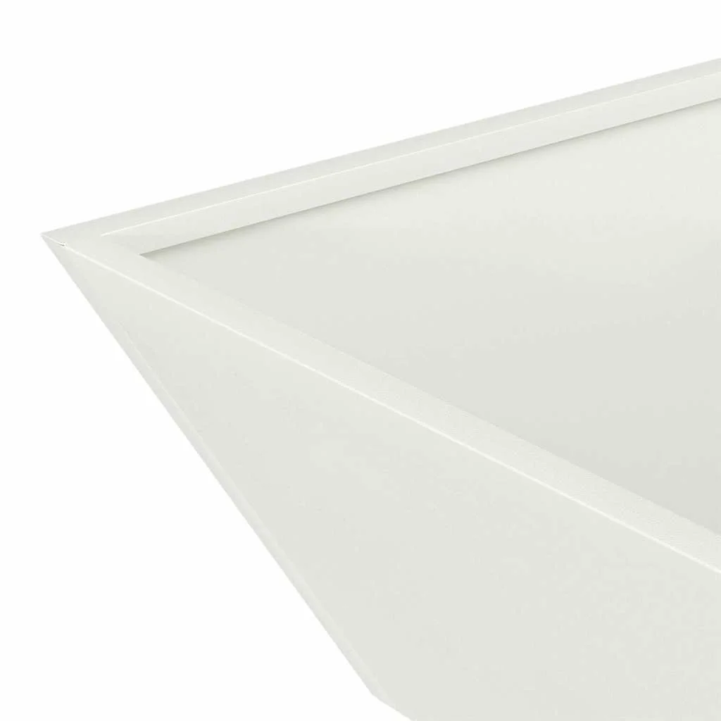 Záhradný kvetináč 5 pcs Biela 50 x 50 x 15 cm