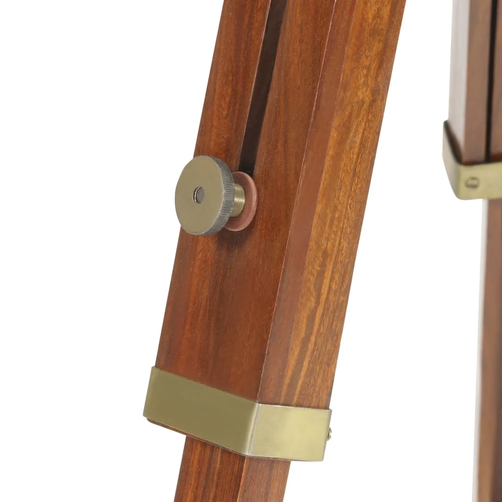 Lampa na statíve, mangový masív 165 cm       