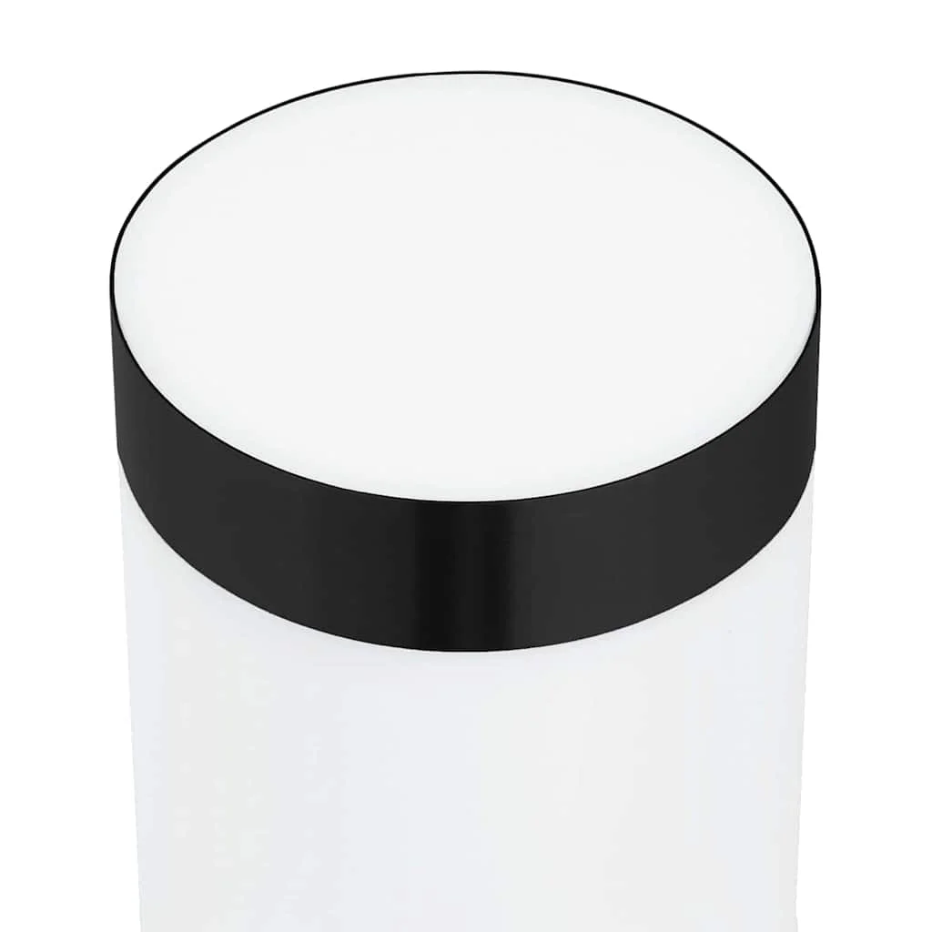 Vonkajšie nástenné svetlá 2 pcs Čierna 12 x 7.5 x 27 cm