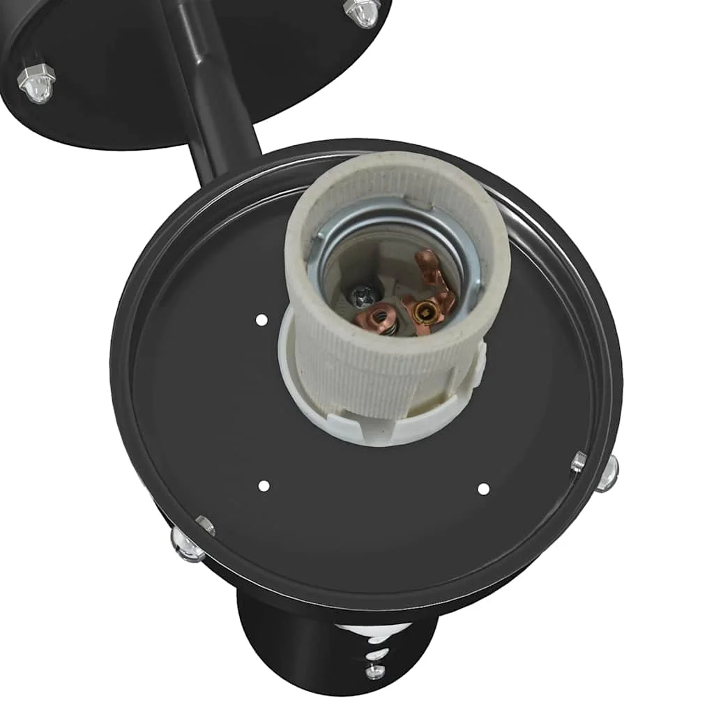 Exteriérové nástenné svietidlo Čierna 28 x 25 x 38 cm