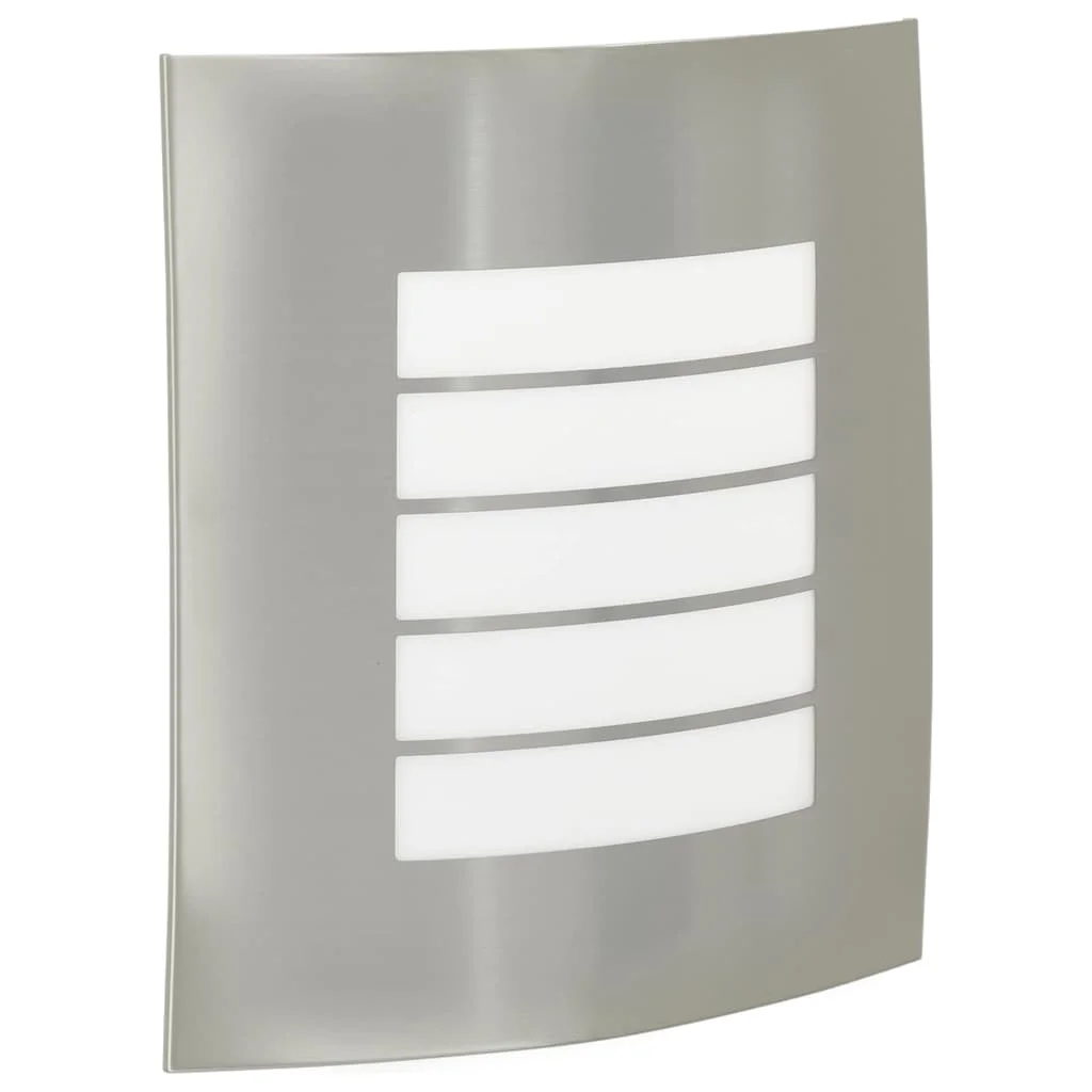 Exteriérové nástenné svietidlo Strieborná 23.5 x 9 x 26 cm