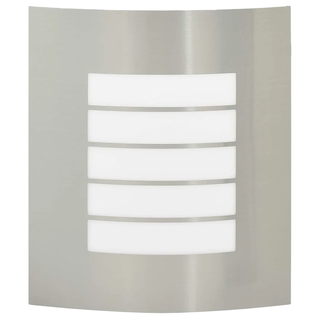 Exteriérové nástenné svietidlo Strieborná 23.5 x 9 x 26 cm