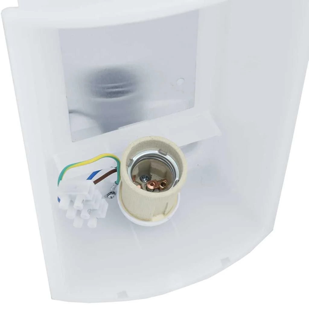 Exteriérové nástenné svietidlo Strieborná 23.5 x 9 x 26 cm