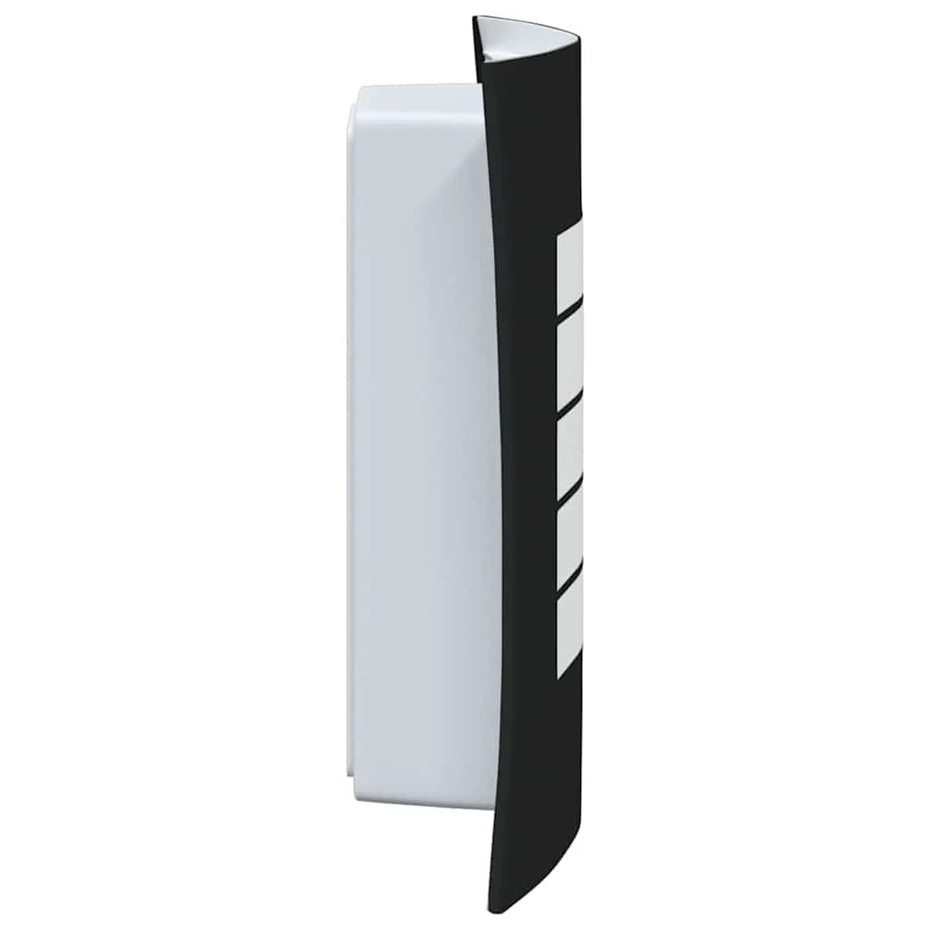 Exteriérové nástenné svietidlo 2 pcs Čierna 23.5 x 9 x 26 cm