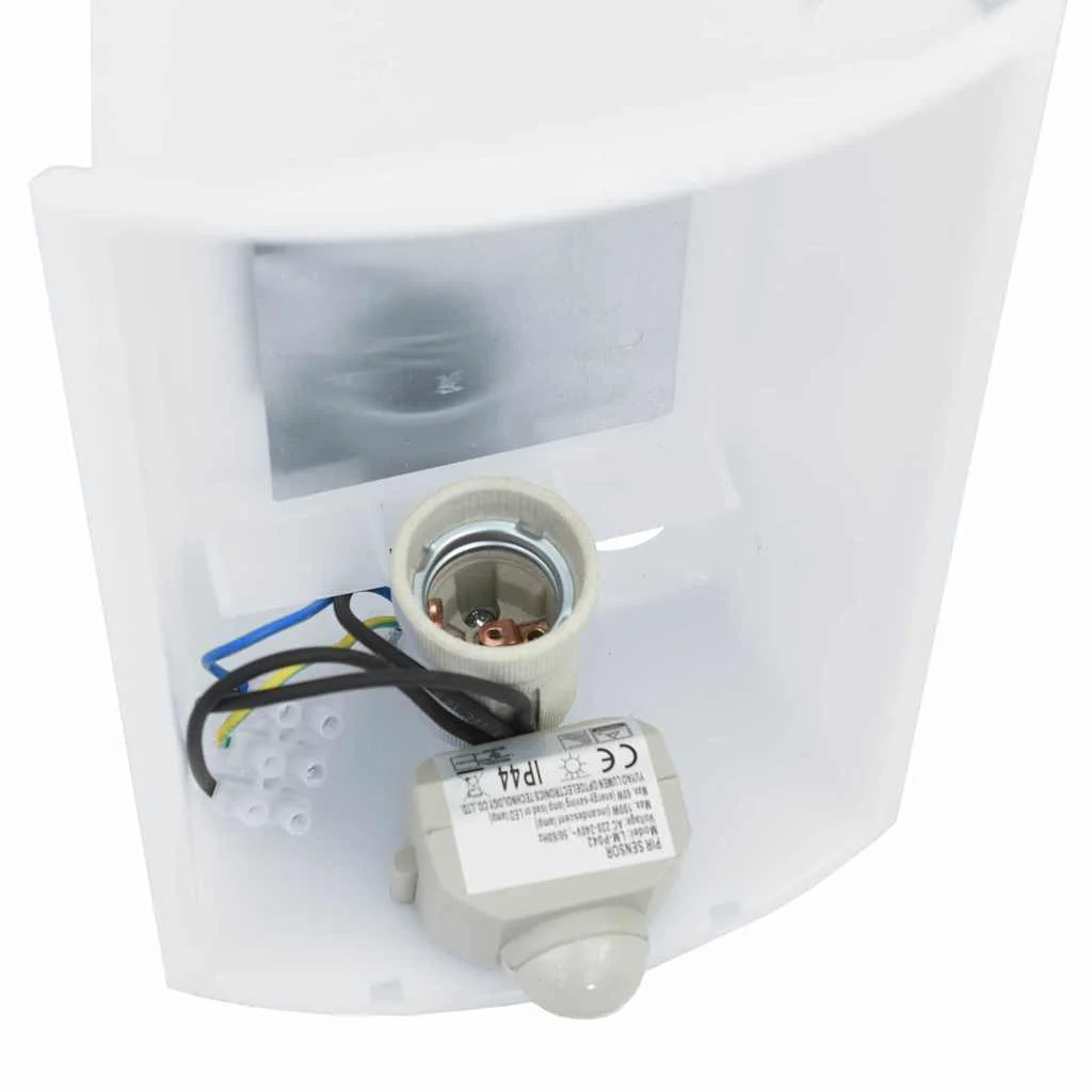 Exteriérové nástenné svietidlo Čierna 23.5 x 9 x 26 cm