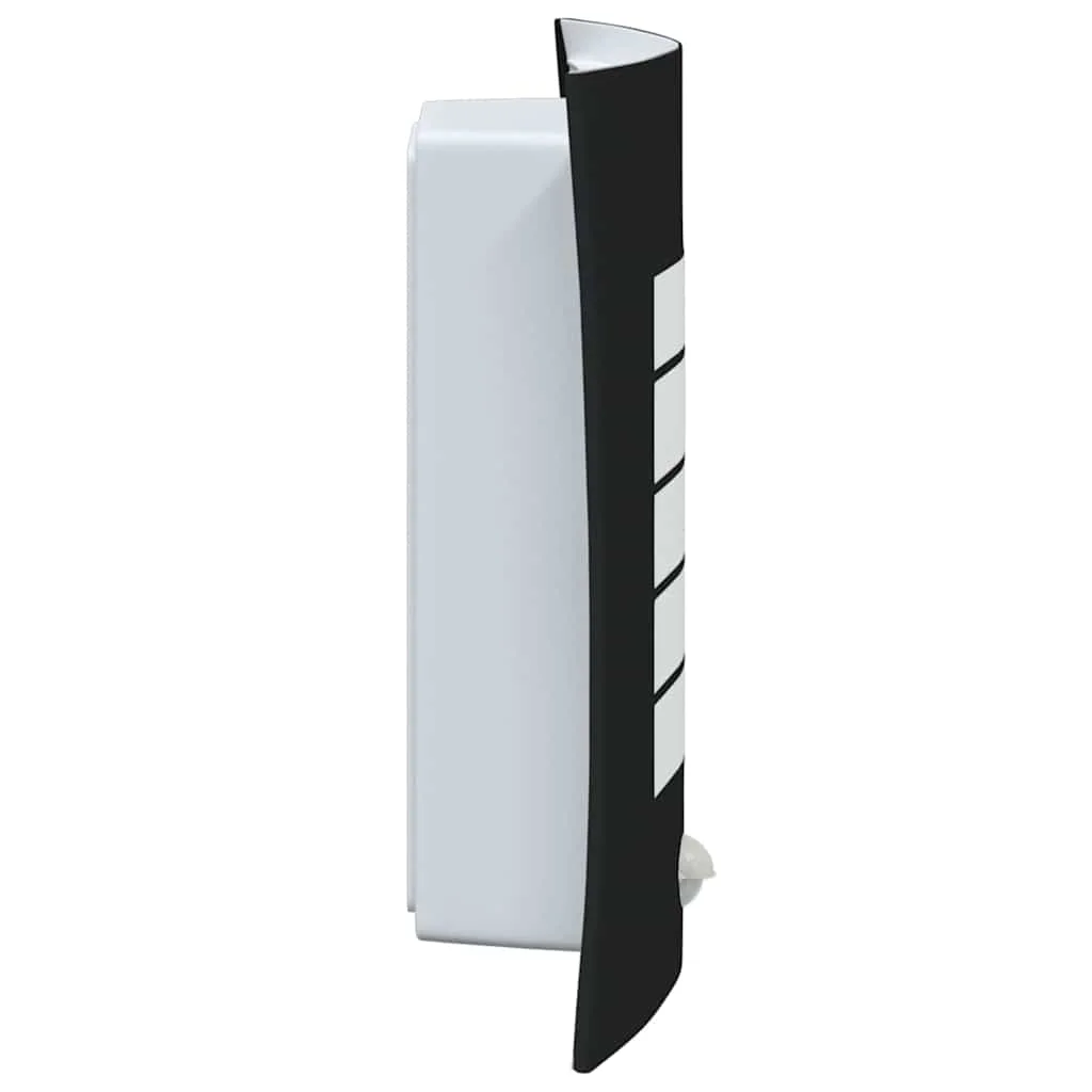 Exteriérové nástenné svietidlo 2 pcs Čierna 23.5 x 9 x 26 cm