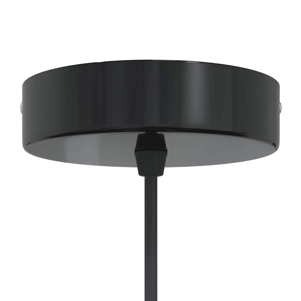 Závesná lampa výškovo nastaviteľná E27 lesk červená Ø 22 cm kov
