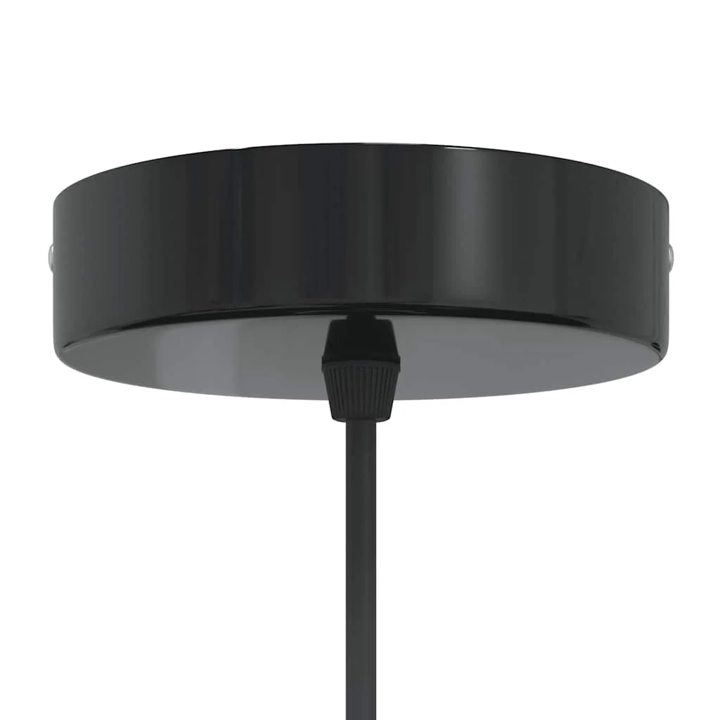Závesná lampa výškovo nastaviteľná E27 lesk biela Ø 22 cm kov