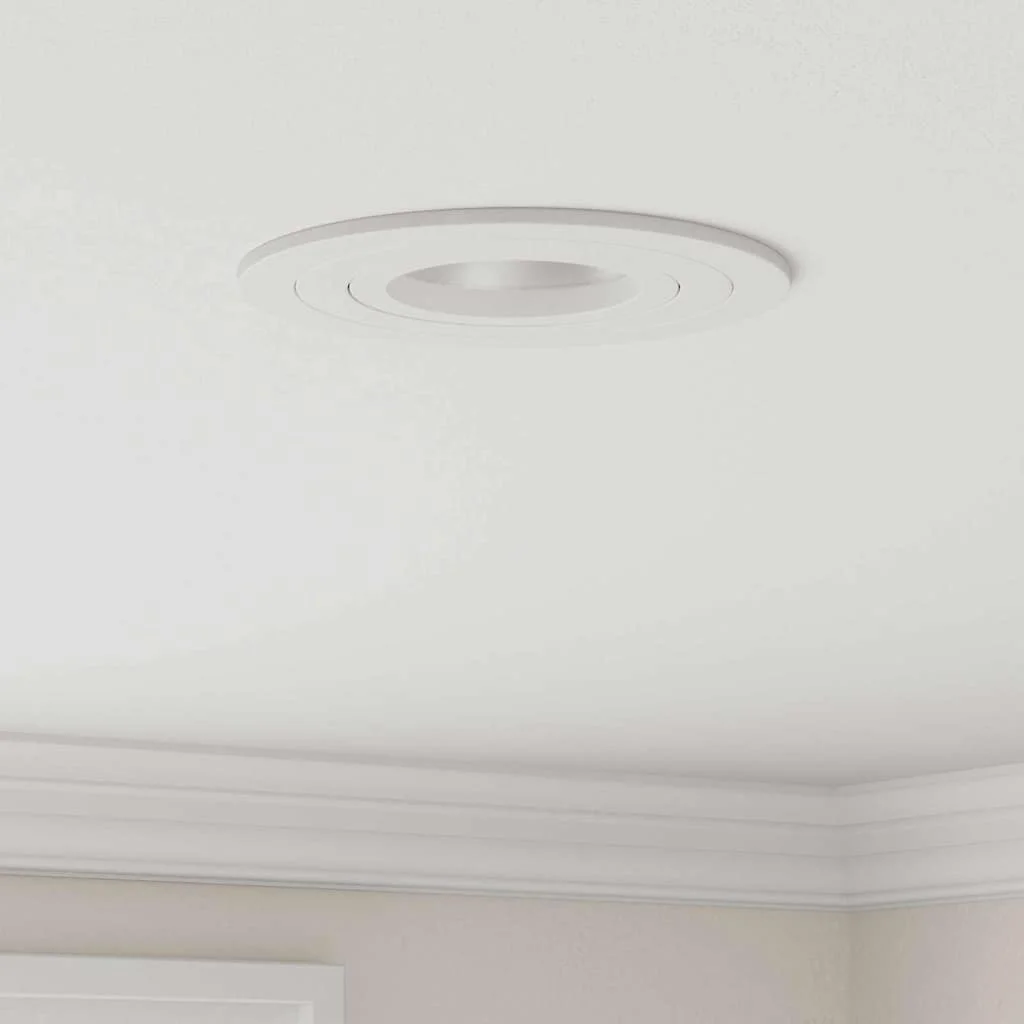 Bodové svetlo 12 pcs Biela 9 x 9 x 2 cm Hliník