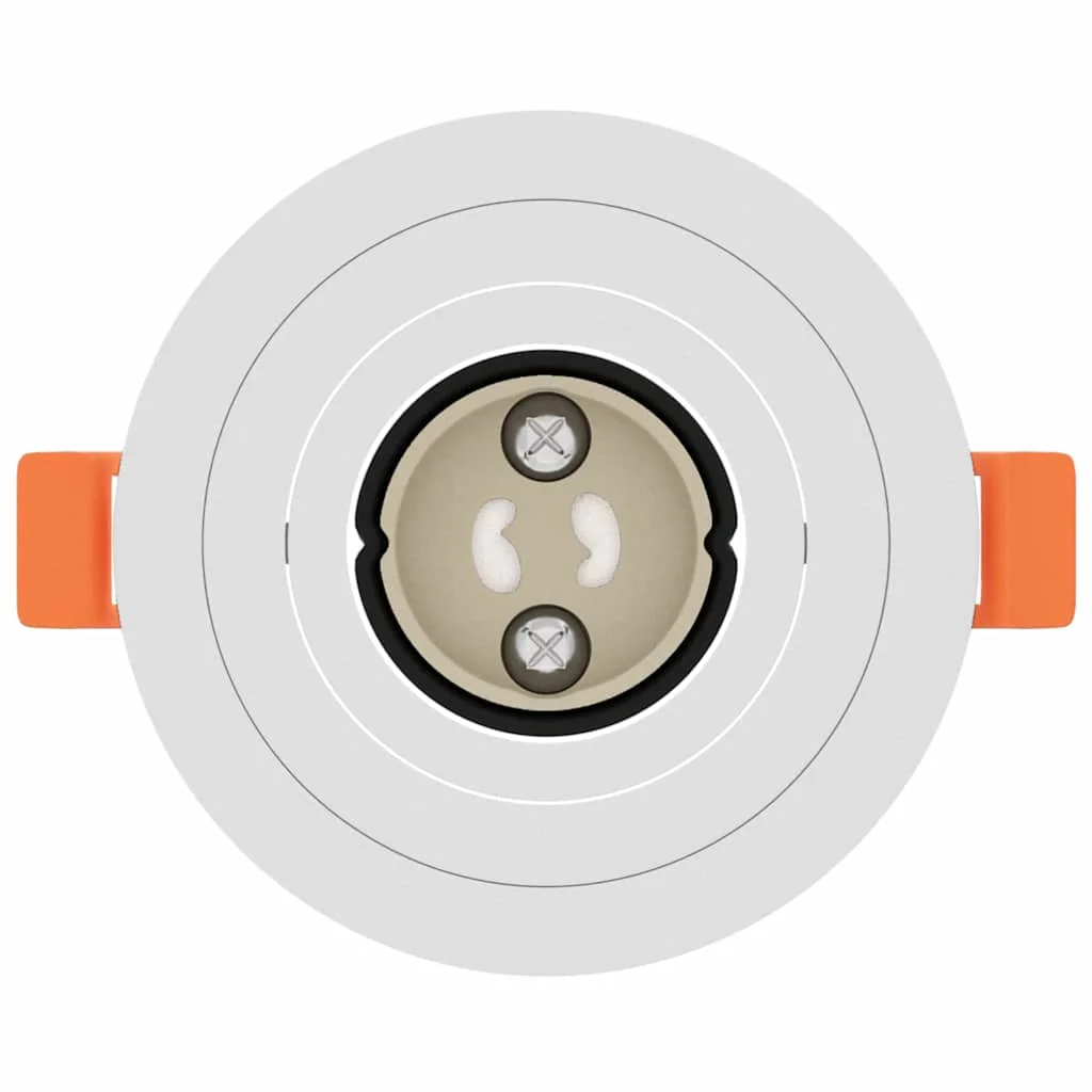 Bodové svetlo 24 pcs Biela 9 x 9 x 2 cm Hliník