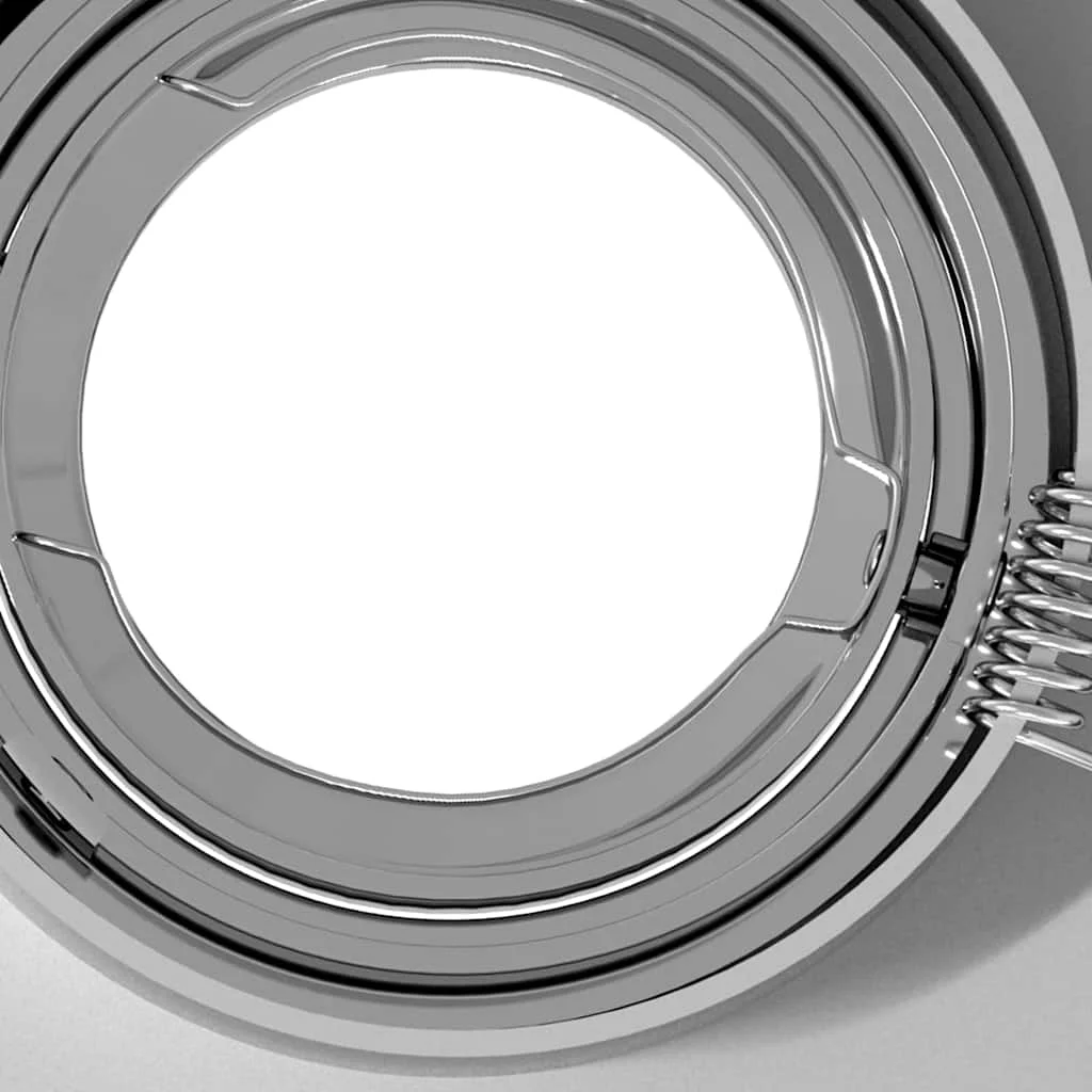 Bodové svetlo 24 pcs Strieborná 9 x 9 x 2 cm Hliník