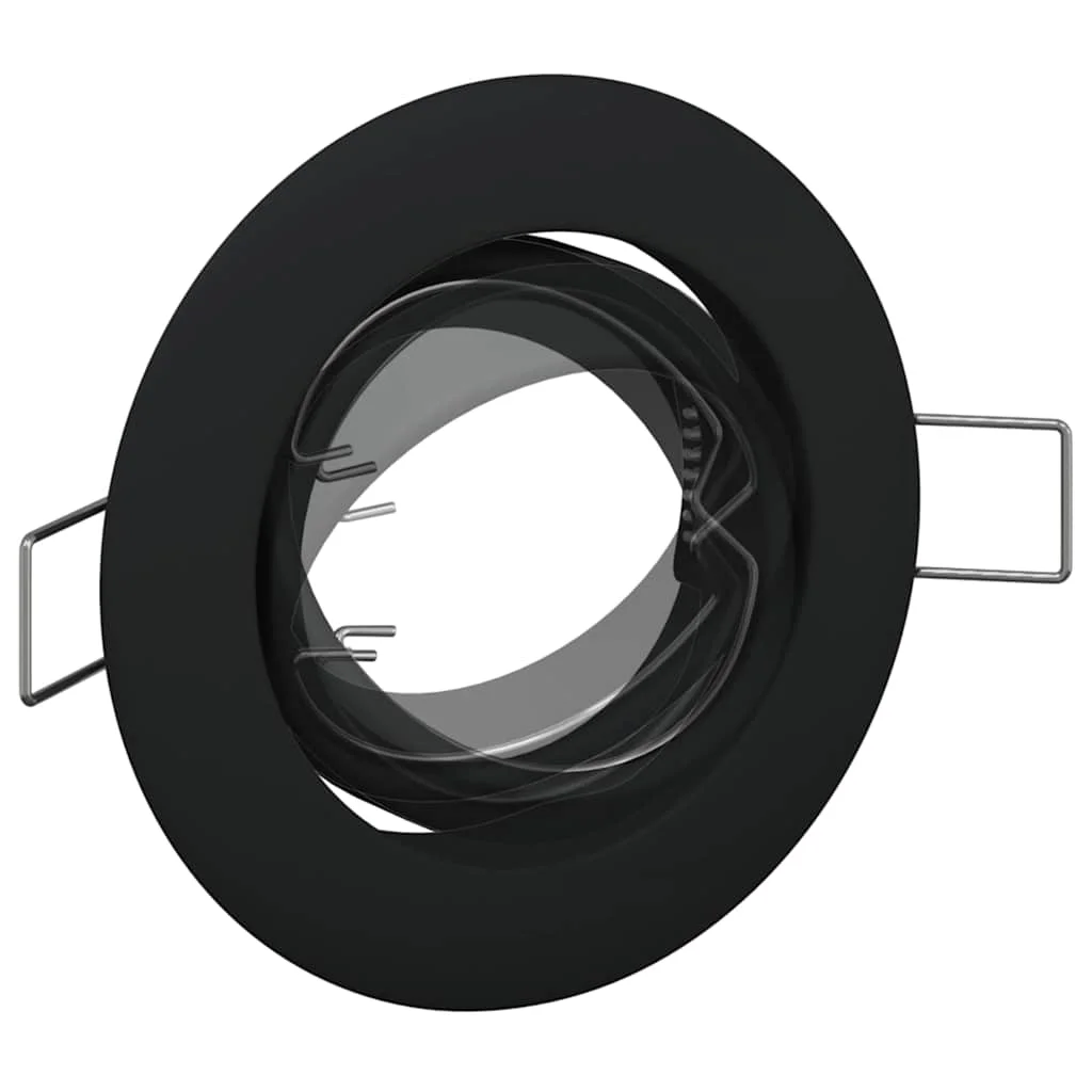 Bodové svetlo 24 pcs Čierna 9 x 9 x 2.5 cm Kov