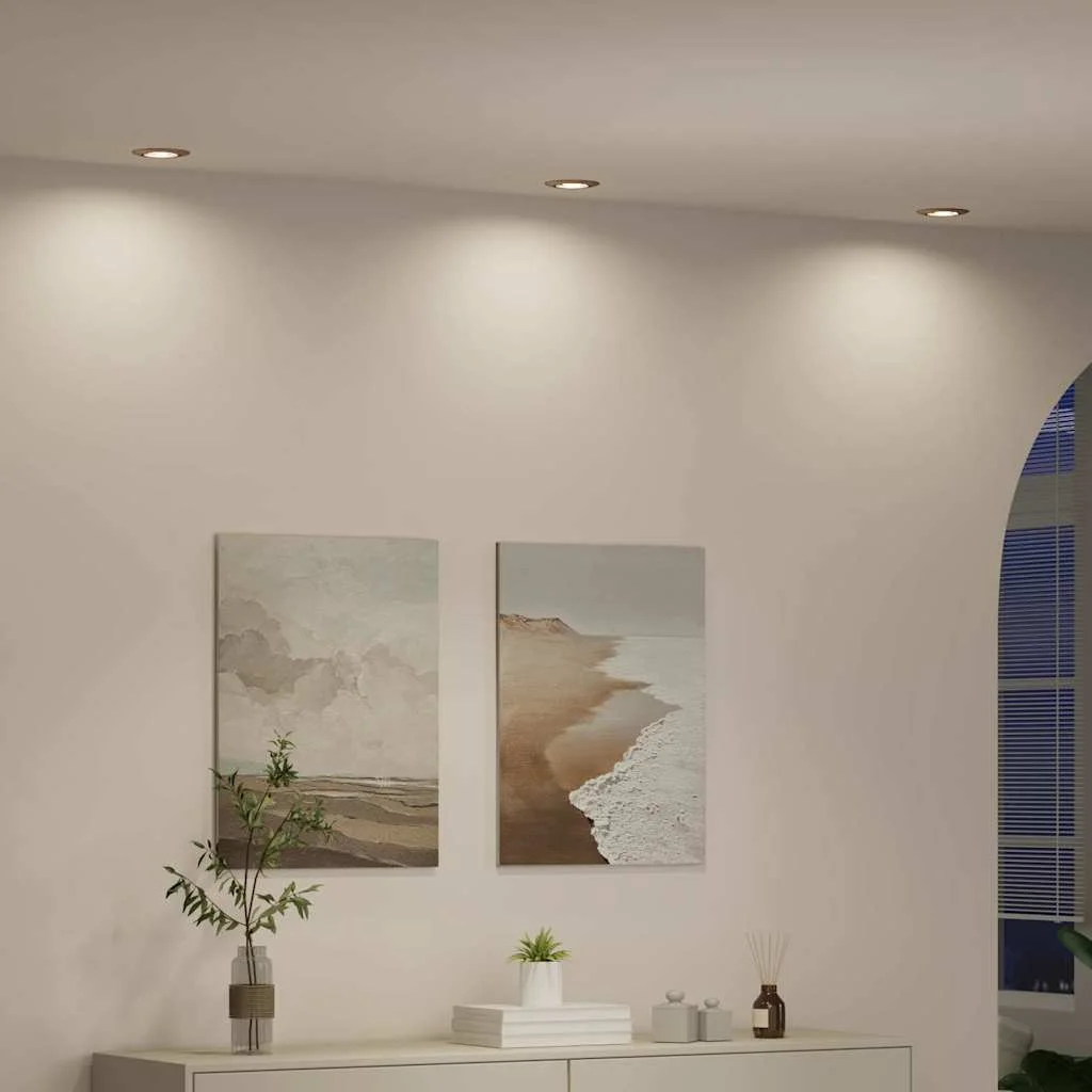 Bodové svetlo 24 pcs Medená 9 x 9 x 2.5 cm Kov