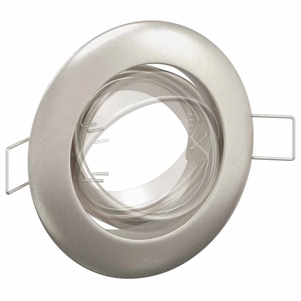 Bodové svetlo 12 pcs Strieborná 9 x 9 x 2.5 cm Kov