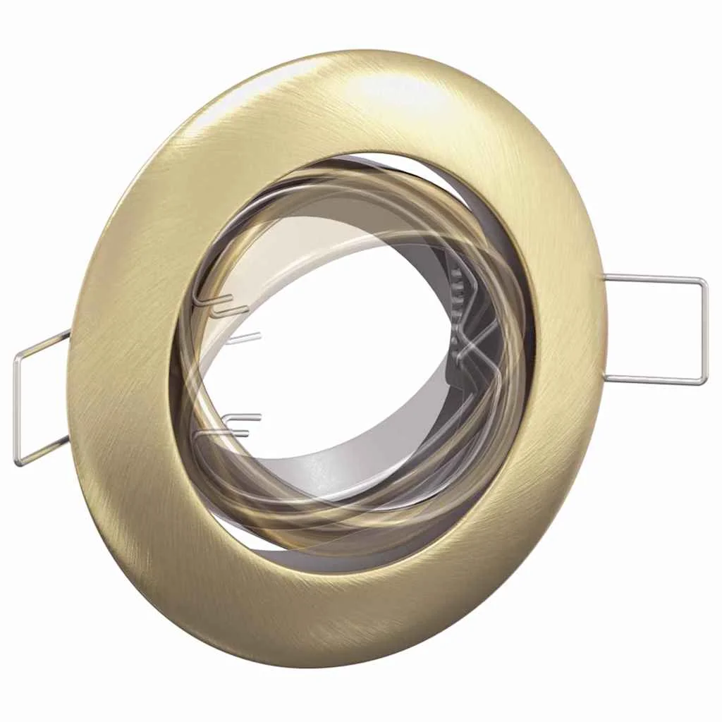 Bodové svetlo 24 pcs Mosadzná 9 x 9 x 2.5 cm Kov