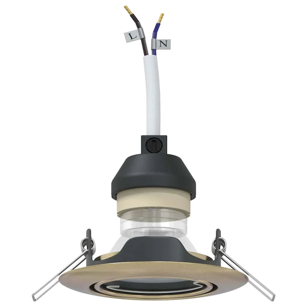 Bodové svetlo 24 pcs Mosadzná 9 x 9 x 2.5 cm Kov