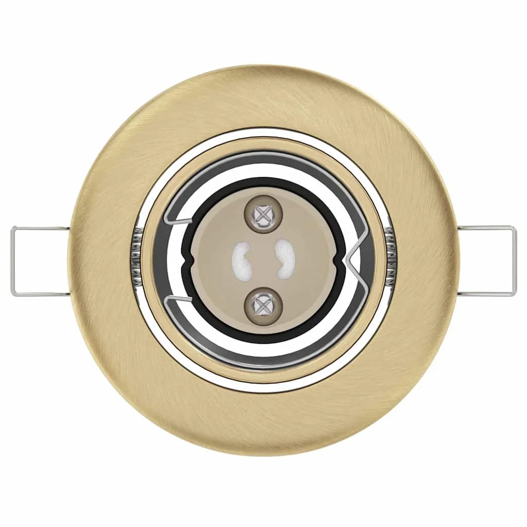 Bodové svetlo 24 pcs Mosadzná 9 x 9 x 2.5 cm Kov