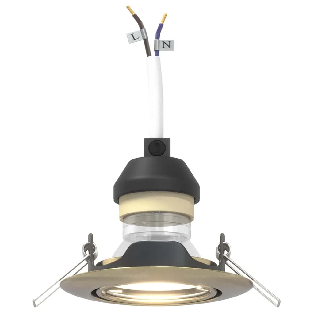 Bodové svetlo 24 pcs Mosadzná 9 x 9 x 2.5 cm Kov