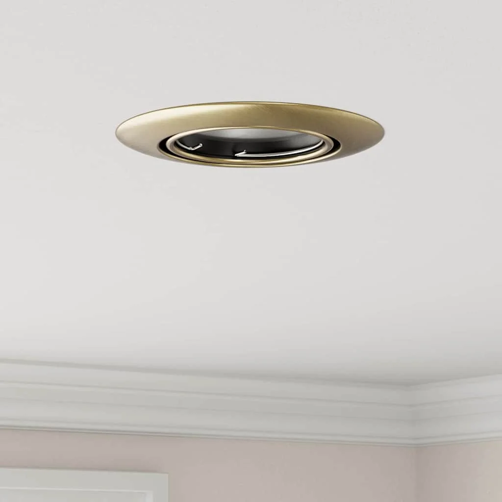 Bodové svetlo 24 pcs Mosadzná 9 x 9 x 2.5 cm Kov