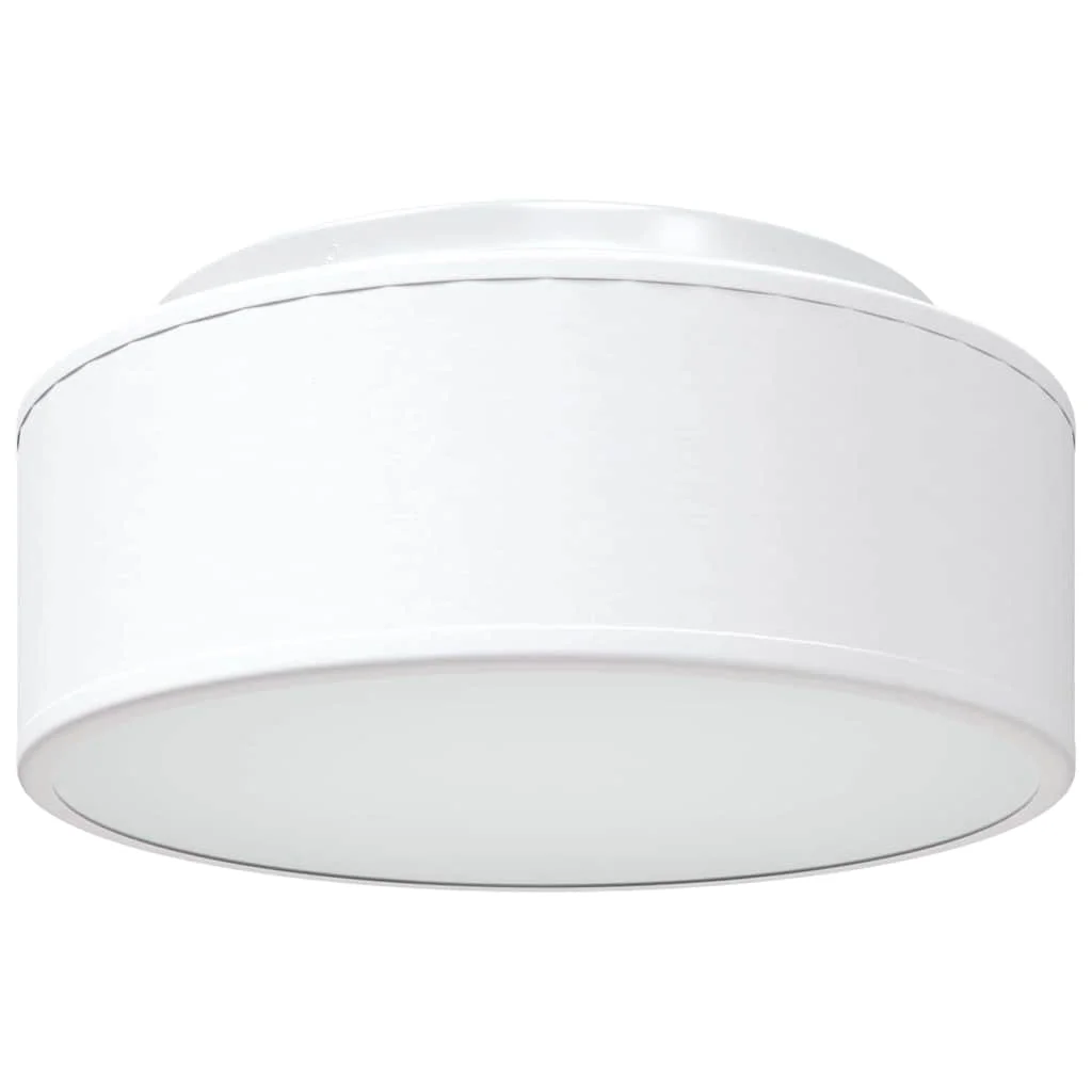 Stropná lampa Biela 30 x 13.5 cm látka