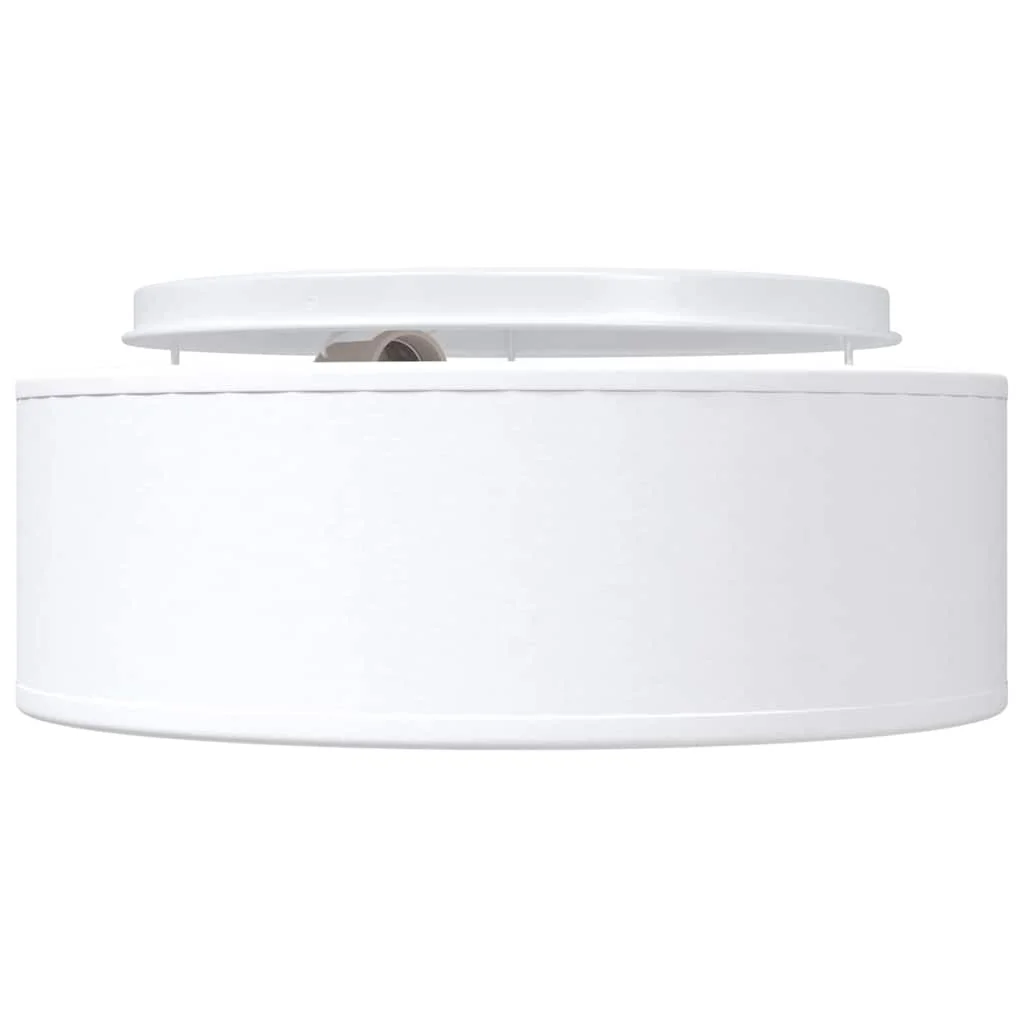 Stropná lampa Biela 30 x 13.5 cm látka