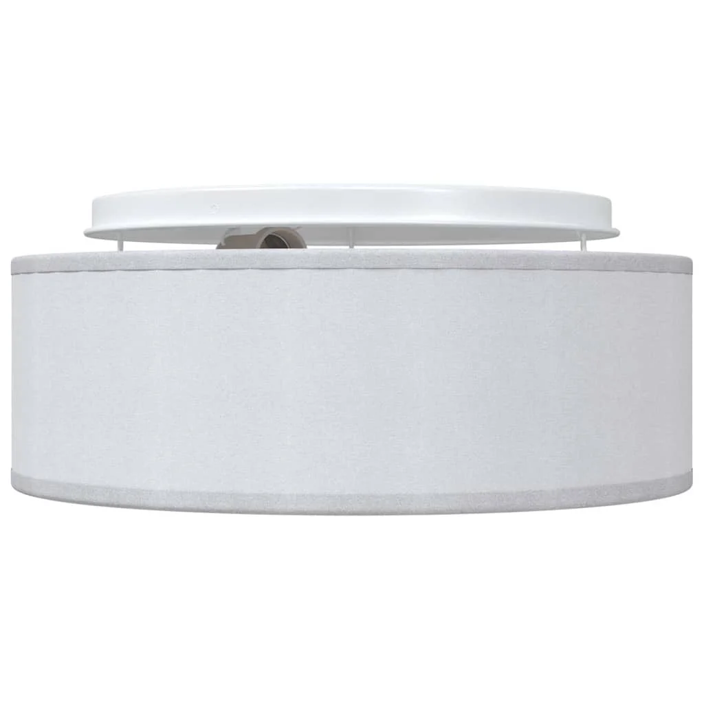 Stropná lampa Sivá 30 x 13.5 cm látka