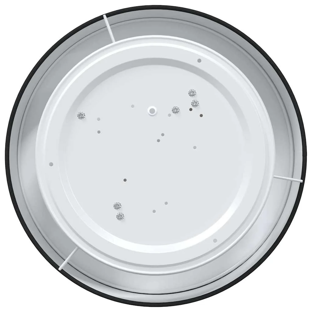 Stropná lampa Čierna 38 x 13.5 cm látka