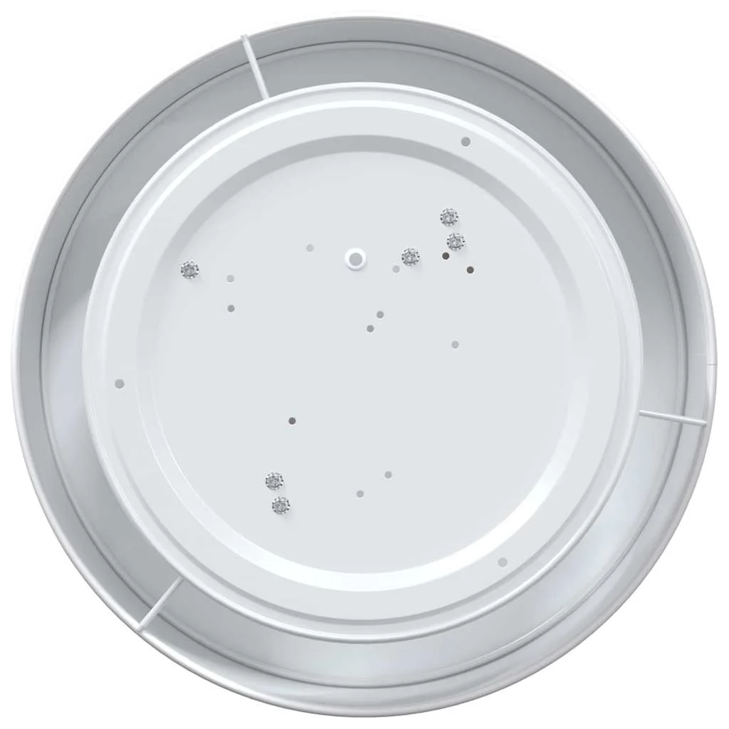 Stropná lampa Biela 38 x 13.5 cm látka