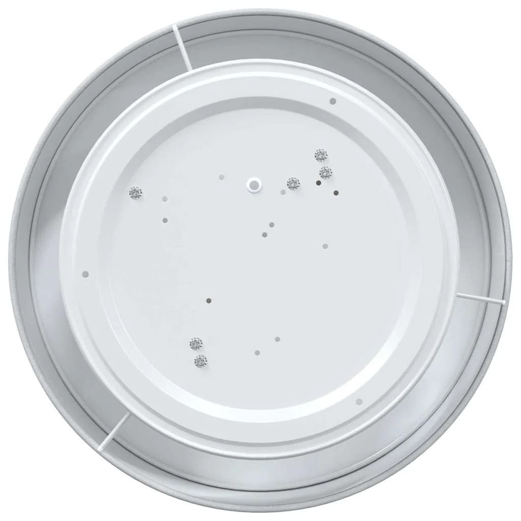 Stropná lampa Sivá 38 x 13.5 cm látka