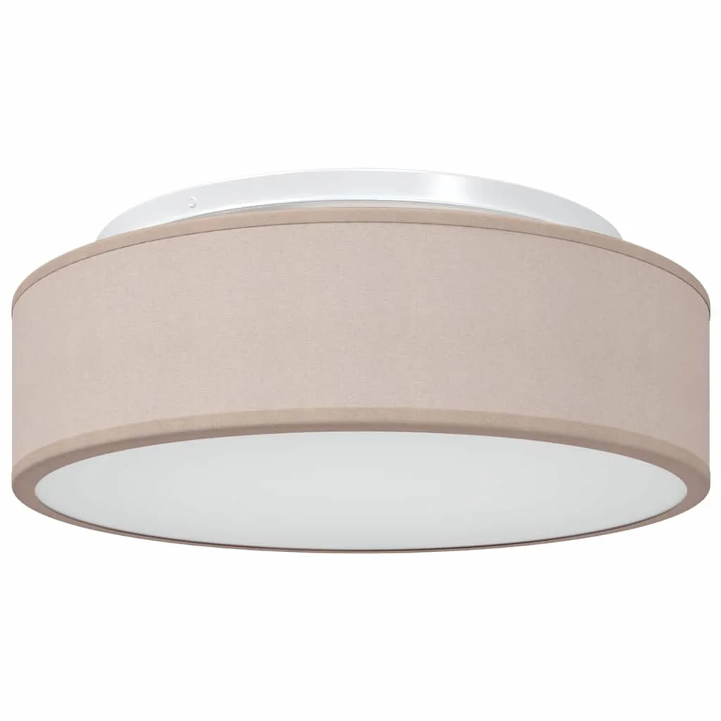 Stropná lampa Sivohnedá 38 x 13.5 cm látka