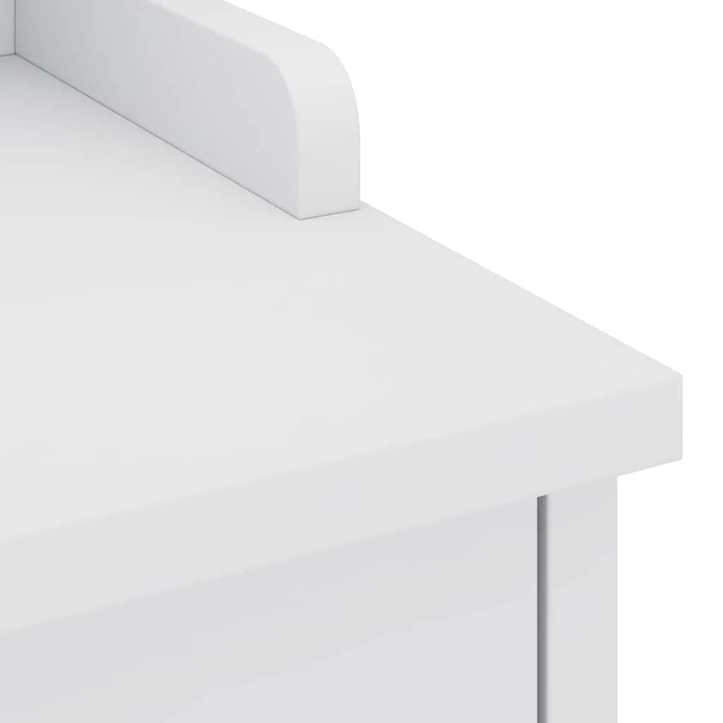 Lavica do predsiene SANDNES biela 87x40x50 cm borovicový masív