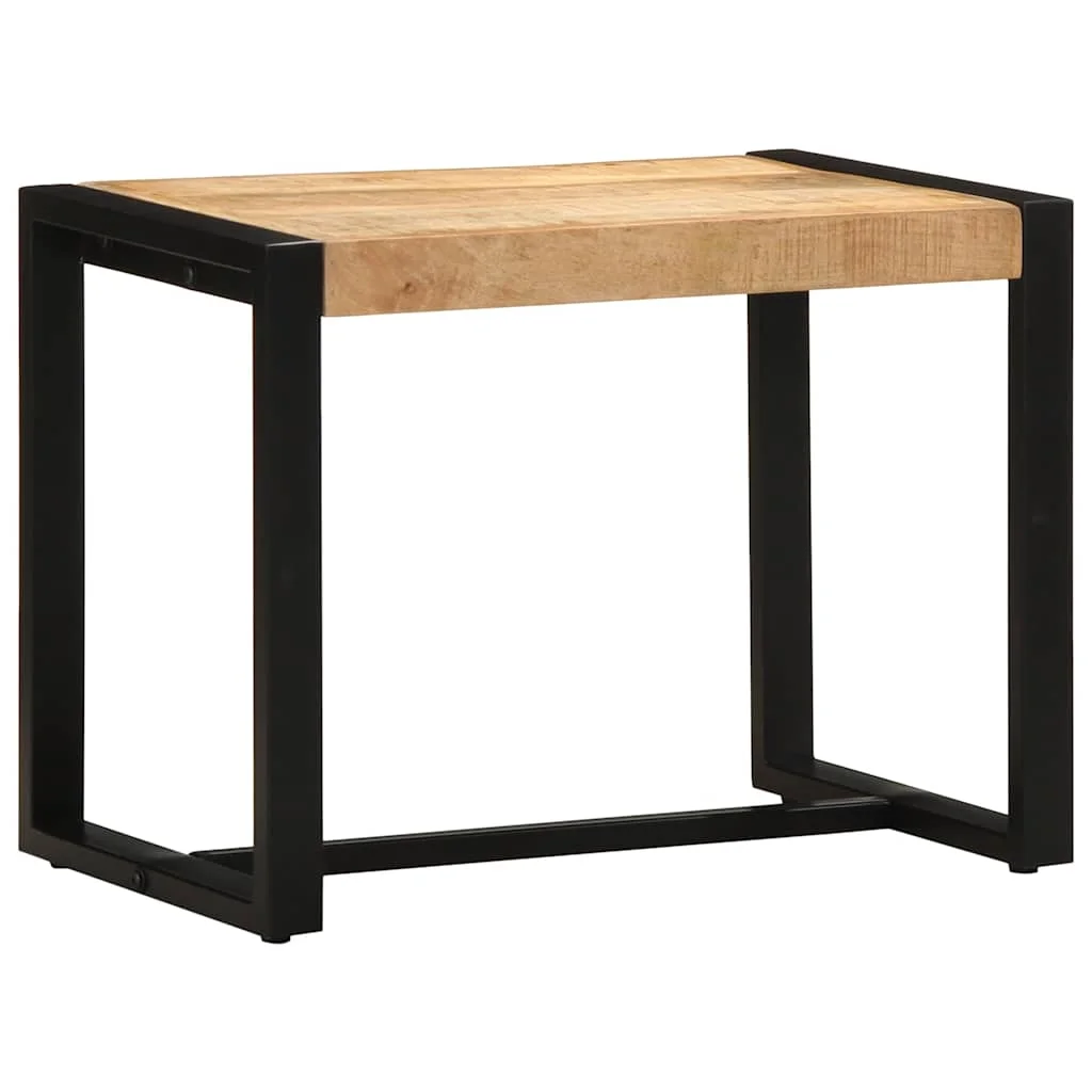 Lavica 60x35x45 cm Masívne hrubé drevo Mango