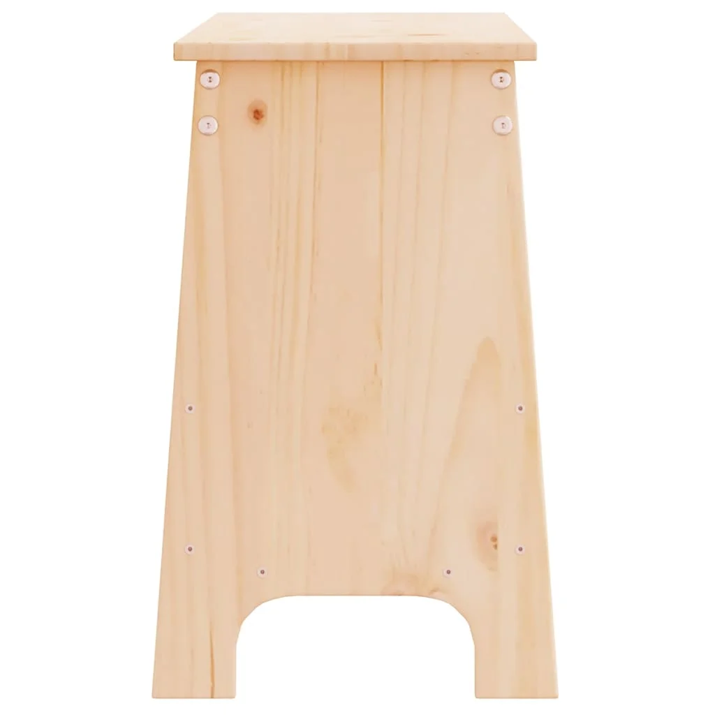 Lavica do predsiene 100x28x45 cm masívne borovicové drevo