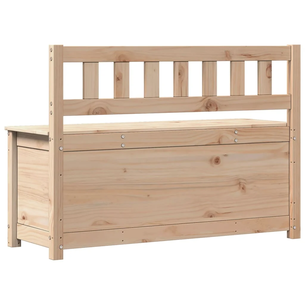 Lavička 110x41x76,5 cm masívne borovicové drevo