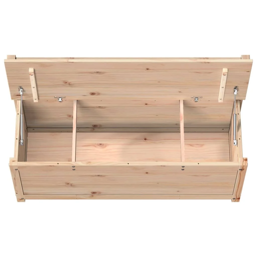 Lavička 110x41x76,5 cm masívne borovicové drevo