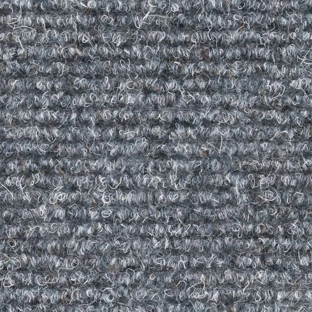 Schodové rohože, samolepiace, 15 ks, 65x21x4 cm, svetlosivé, polkruhové, veľké