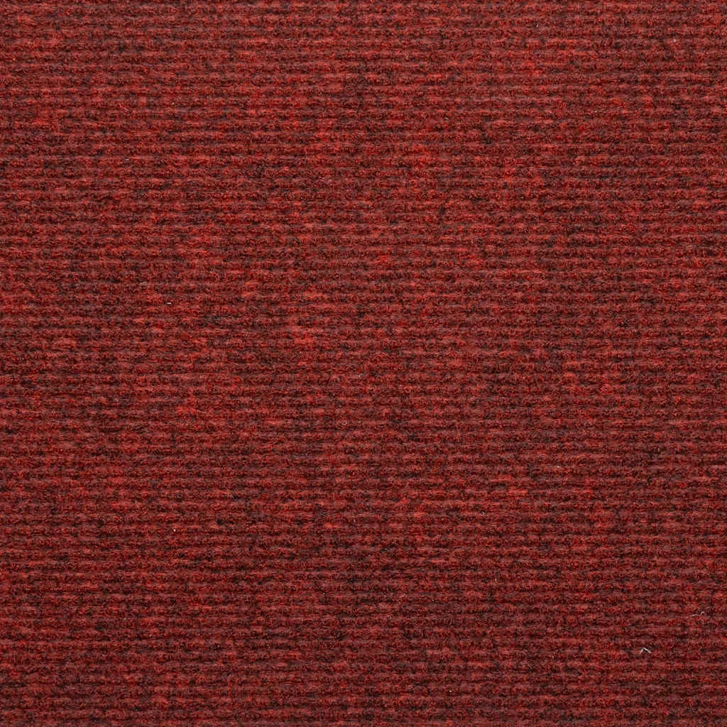 Samolepiace nášľapy na schody 15 ks 56x17x3 cm červené