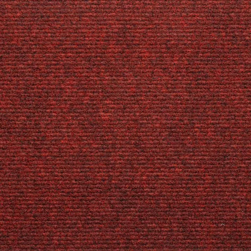 Samolepiace nášľapy na schody 15 ks 65x22,5x3,5 cm červené