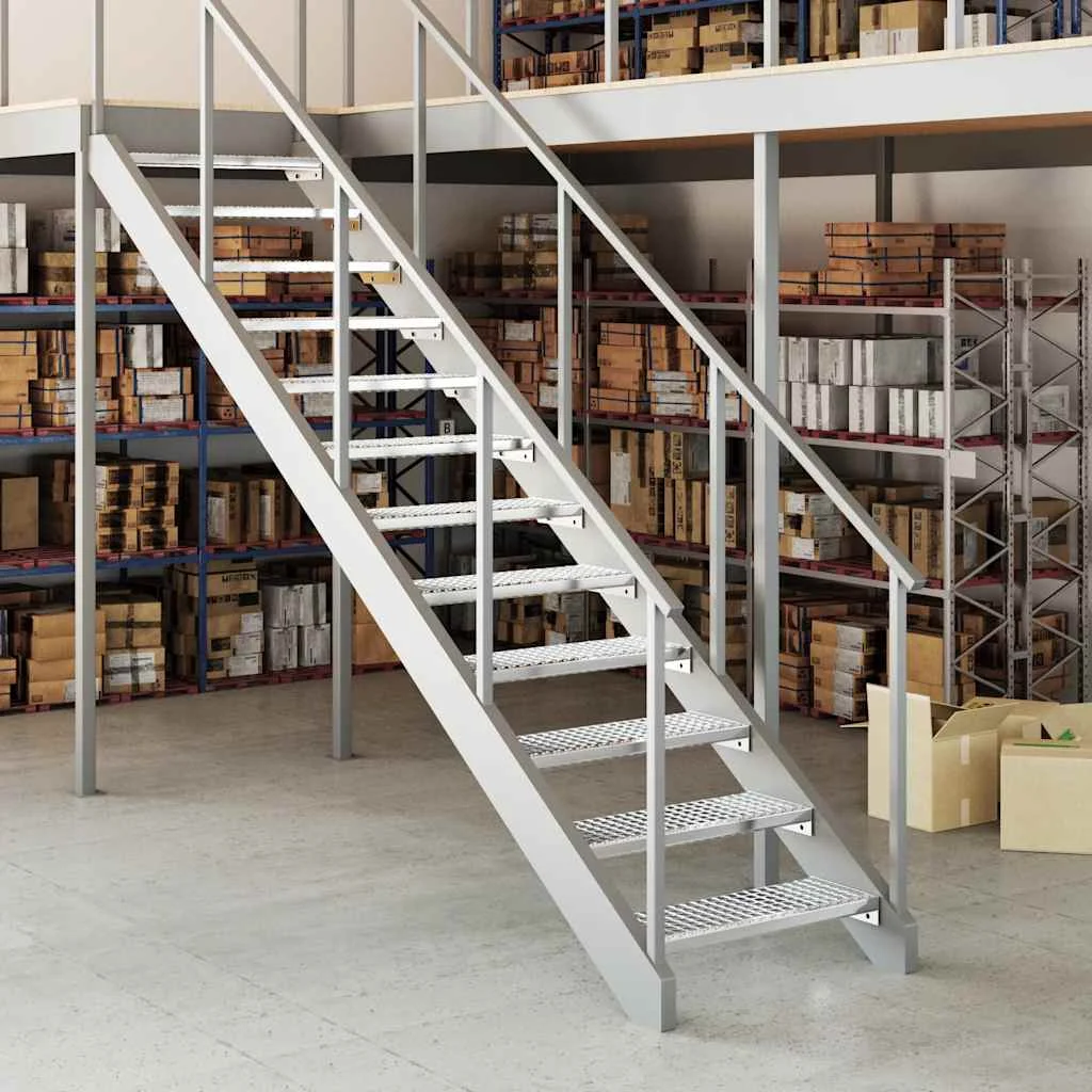 Mriežkový schodík 70x24x7 cm pozinkovaná oceľ