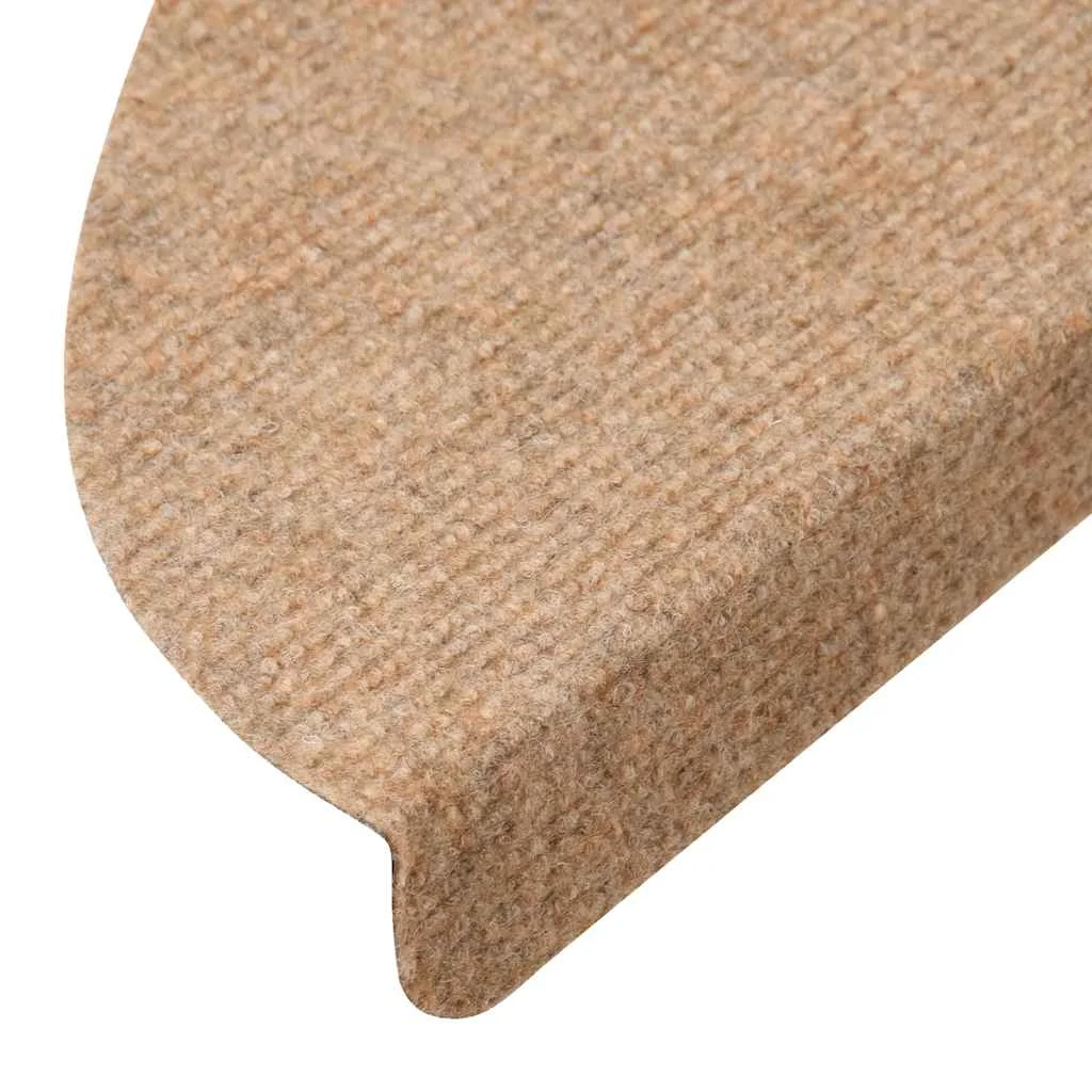 Nášľapy na schody samolepiace 20 ks béžové 56x17x3 cm