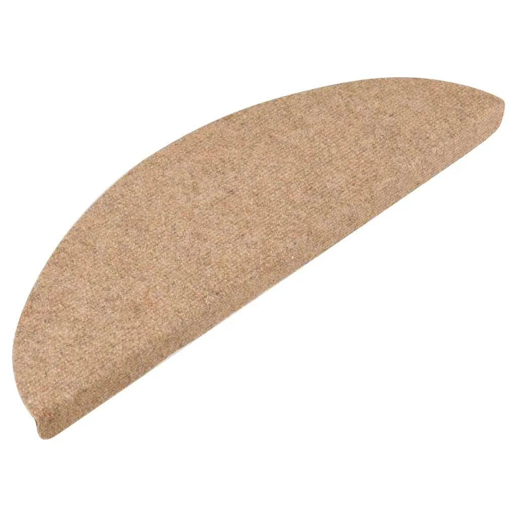 Nášľapy na schody samolepiace 30 ks béžové 56x17x3 cm
